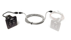 11841-003 : Kit double poste ISK avec LED - Rallonge de 9m