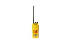 VHF portable 5W - Étanche IPX7 et flottante.  flashlight