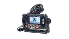 VHF fixe classe D IPX8 noire NMEA2000 avec antenne GPS interne