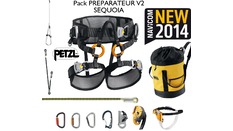 Pack ascension préparateur : baudrier SEQUOIA + accessoires